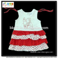 BKD OEM service infant dresses with ruffles baby clothing